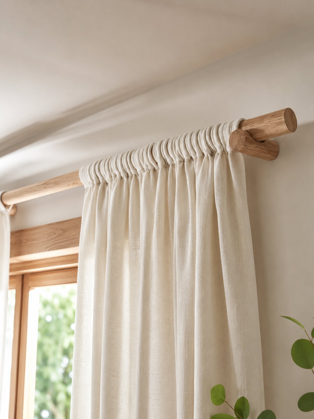 Curtain Rod - خشب طبيعي - أنتيكا للأثاث – 2