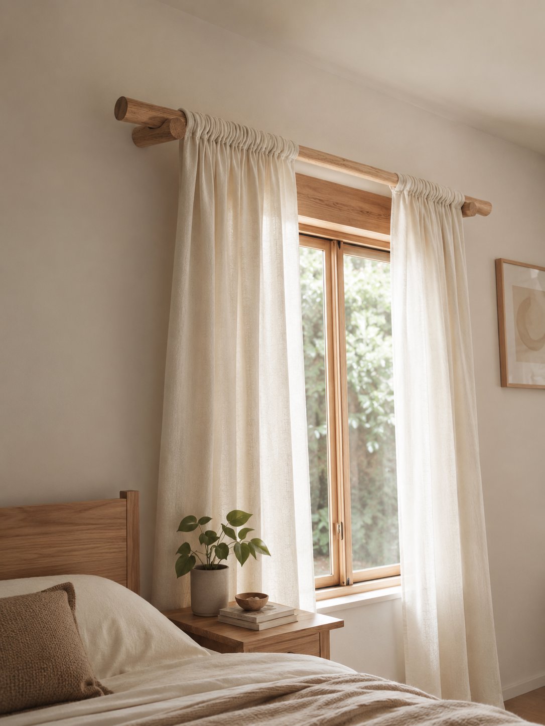 Curtain Rod - خشب طبيعي - أنتيكا للأثاث – 3